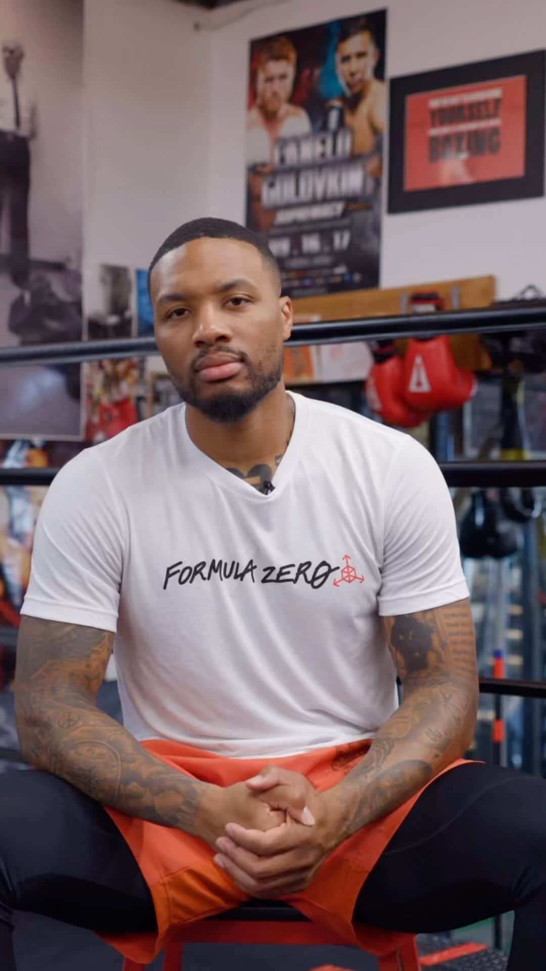 デイミアン・リラードのインスタグラム：「Damian Lillard Formula Zero Elite Camp 2023❗️  Phoenix, AZ ~ August 16th-19th  We are here for REAL IMPACT & REAL CHANGE.   See you all soon❗️  #TheFormula 🩸」