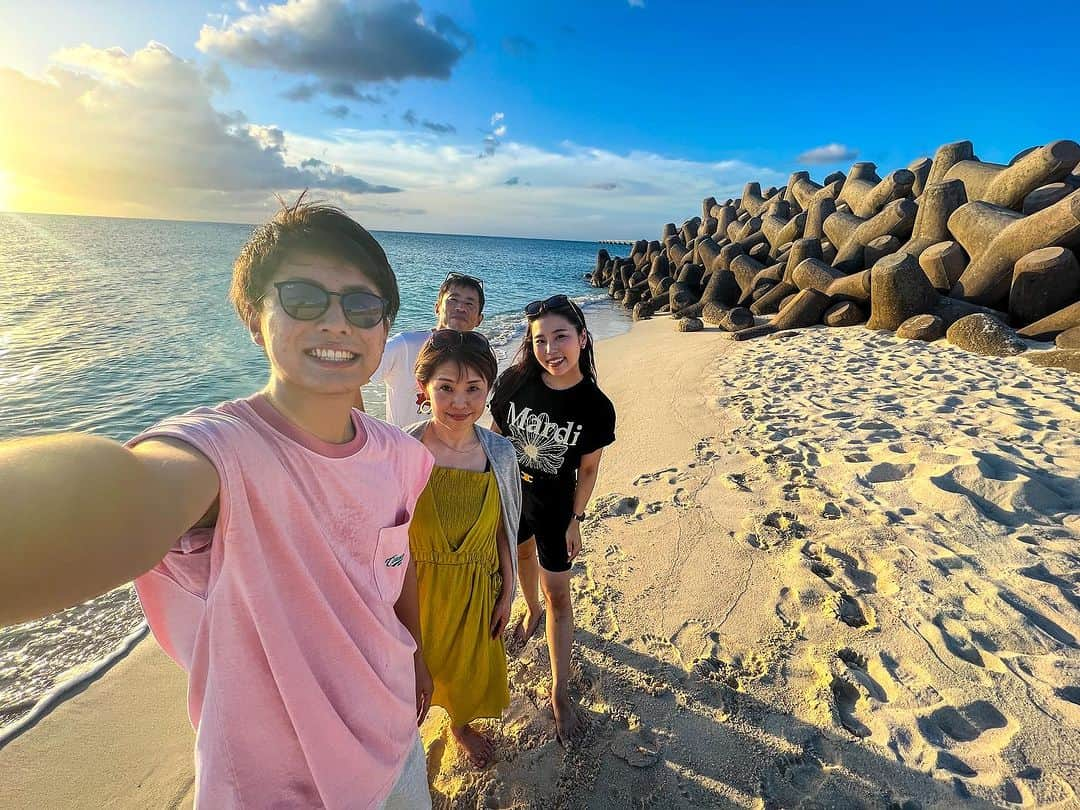 山下智央さんのインスタグラム写真 - (山下智央Instagram)「Family Trip to Miyako island in Okinawa!!」7月14日 18時05分 - tomoyama32