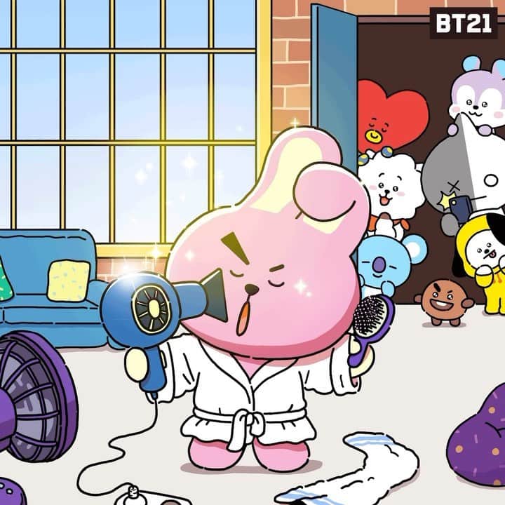 BT21 Stars of tomorrow, UNIVERSTAR!のインスタグラム