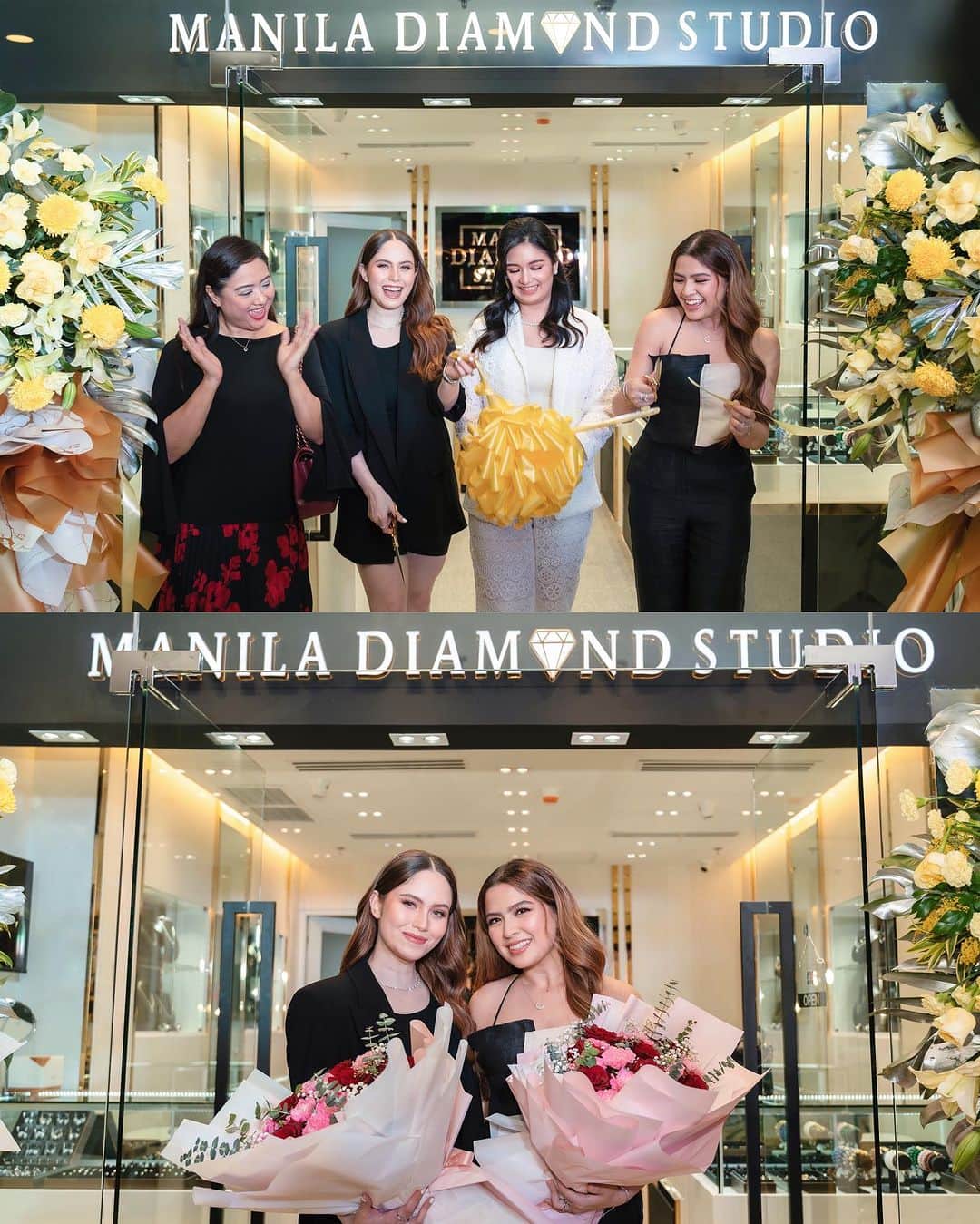 Alexa Ilacadさんのインスタグラム写真 - (Alexa IlacadInstagram)「Sending my love & warmest congratulations to @maniladiamondstudio for the opening of their newest store at Shangri-La Plaza’s Main Wing (5th floor) 💎🫶🏻 I’m so grateful to have been part of this new blessing. Thank you for being the reason I shine, literally. 😉 More power, @maniladiamondstudio! 🤍  📷 @jolo.lopezii」7月14日 18時02分 - alexailacad