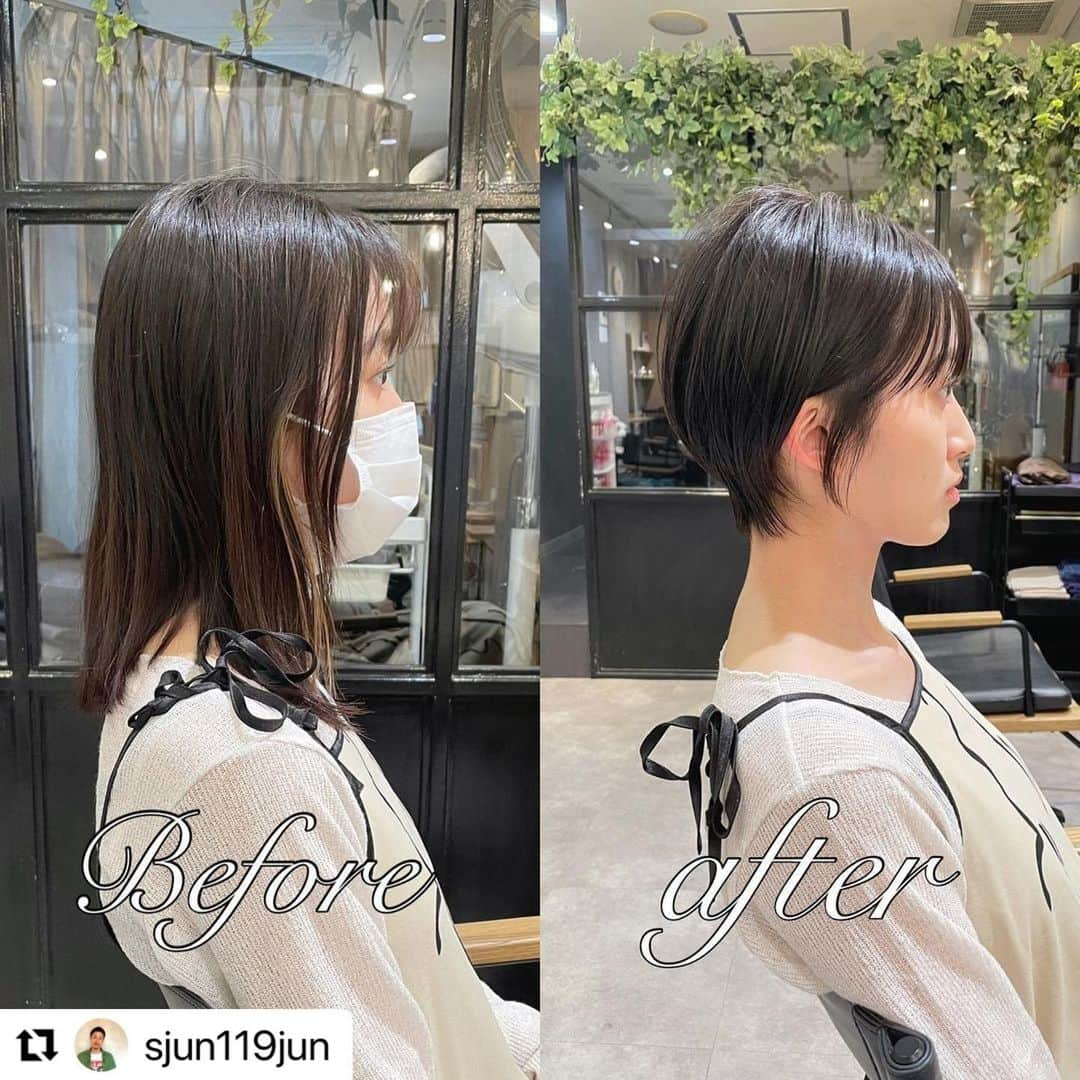 IVYunopulirさんのインスタグラム写真 - (IVYunopulirInstagram)「#Repost @sjun119jun with @use.repost ・・・ 僕独自の似合わせカット技術に自信があります！ ✨20代の方にはトレンドのキレイ♦️かわいい♥️かっこいい♠️♣️を髪質や骨格バランスをみて必ずカットで似合わせます。 ⁡ ✨30代からの「悩み改善」ヘアを提案します♪ 30代からの頭皮は徐々に歪み始め、髪質も変わり20代と同じようにカットしていてはうまくキマりません。 [骨格補正 cut]再現性を追求した似合わせと、骨格&顔の形を理論的に分析し、デザインをお客様に落とし込みます。 ⁡ 僕もアラフォーで20代30代とちがうのを自ら実感しています。 歳をとれば"パサつき" "ツヤがない" "ハリコシがない" "広がる" 目に見え、手触りからも感じる違和感が「髪が変わった」と感じさせているのです。 ⁡ ではどう改善するか？？ cutを髪の悩みに対し、変えていかなければなりません。 さらに欲を言うと年代に応じて変えなければなりません。 ⁡ 僕のウリはそこに対しての豊富な知識だと思います。 是非一度、僕のcutを体験してみてください！ ショートにしたいけど勇気が出ない方、似合うか不安という悩みをお持ちの方、ぜひ一度僕にお任せください。 今までにない感動の仕上がりをお約束します！ ⁡ ⁡ こんな方にオススメ ✔︎イメージを変えたい方 ✔︎自分に一番似合う髪型を知りたい方 ✔︎小顔カットを求めている方 ✔︎ショートでお困りの方 ショートカットに挑戦してみたい方 一度ご相談ください。 自信を持って最高の技術を提供致します！ ⁡ ホットペッパーorインスタメッセージから ご予約お待ちしております。 ⁡ ---------------------------------- 〜IVY unopulir 京橋〜 京橋駅から徒歩　5分 【住所】 大阪府大阪市都島区東野田町4-7-20-1F ⁡ 【アクセス】 ・地下鉄鶴見緑地線 京橋駅5番出口 徒歩1分 ・京阪 京橋駅 片町口 徒歩2分 ・JR京橋駅 中央改札口 徒歩5分 ⁡ 【電話番号】 06-6355-0077 ⁡ 【営業時間】 月曜🕙定休日 平日🕙11時〜20時 土日祝🕙10時〜19時 ⁡ 新規のお客様佐藤限定クーポンあります。 ---------------------------------- #ショートボブ #脱白髪染め #ショートカット #まるみショート #切りっぱなしボブ #ぱっつんボブ #ヘアスタイル  #パーソナルカラー #髪質改善  #美髪  #似合わせカット  #京橋 #美容室 #パーソナルカラー #大人ショート#ショート大阪  #耳掛けショート #丸みショート #くびれショート#ハンサムショート #バッサリカット#junショート#酸性ストレート#大阪ショート#京橋ショート#京橋ボブ#京橋美容室#奈良ショート#神戸ショート#京都ショート」7月14日 18時12分 - ivy.kyobashi