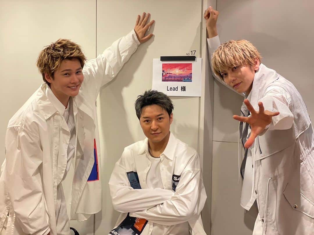 のインスタグラム：「2023.07.14(金) テレビ東京「歌のサンセット」  ありがとうございました！  #Lead」