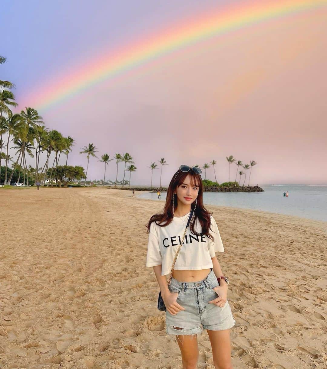 のインスタグラム：「Hawaii🌈🏝️ . . #hawaii #ハワイ #trip #travel #ありさtravel #カハラホテル」