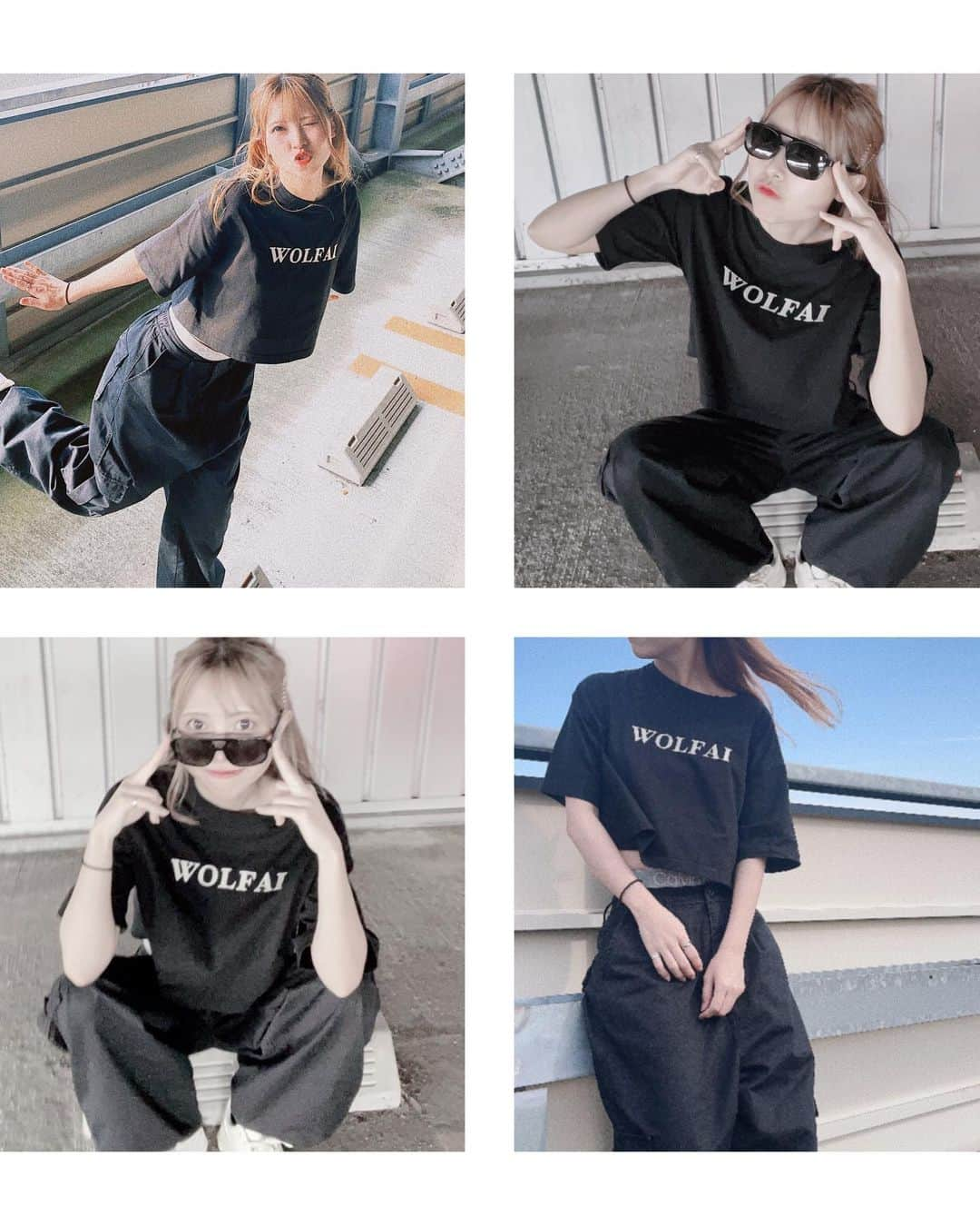 ももさんのインスタグラム写真 - (ももInstagram)「@wolfai_official 🐺 待望のクロップド丈Tシャツ販売開始✨💎 サイズ、デザイン共に私がイチから作ったTシャツ😌 流行りのシンプルロゴは刺繍にし、 1番身体のラインが細く見える丈感とシルエットに👉🏻💗 ̖́- 夏☀️は女の子1人1枚はマストだよ💋 おなかチラ見せするだけで ちょっぴりセクシーになるからラフな格好にもオススメ💓///// 特注品の為数に限りがあります⚠️ 絶対欲しい子は今夜20時〜 @wolfai_official ◀◁を必ずチェックお願いします🙌🏻💕 購入はアカウントのURLから ＊ 🚺155cm 42kg サイズfree ＊ #スノーボード #スノーボード女子 #グラトリ  #グラトリ女子 #グラギャル #湯の丸スキー場 #011girl #011doublefly #doublefly #vesp #011artistic #momo5style #94_95 #011 #21_22 #스노보드 #滑雪板 #WOLFAI #snowboarding #grandtrick #スタンス #毎日コーデ #todaysfashion」7月14日 18時56分 - momochan312