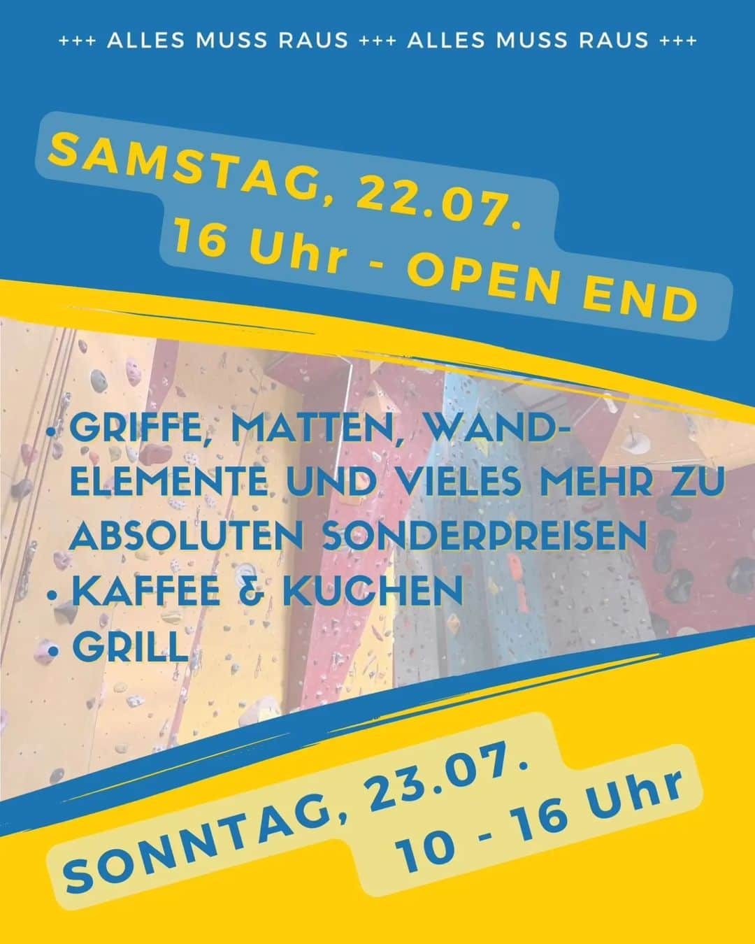 アレックス・メゴスのインスタグラム：「Safe the date!!   Kommt vorbei am 22.07. und 23.07.23 zur alten Magnesia Kletterhalle. Es gibt einen Flohmarkt für gebrauchte Griffe, Wandteile und Matten.  Zudem wird  @alexandermegos da sein, um euch die spannenden Pläne für die @frankenjura_academy zu erzählen.   #frankenjuraclimbing #alexmegos #kletternmachtspass #climb4life #sportklettern #sportclimbing」