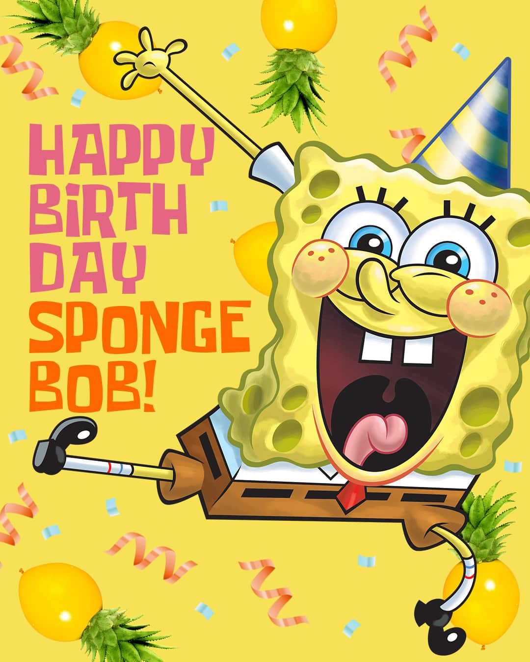 スポンジボブさんのインスタグラム写真 - (スポンジボブInstagram)「it’s the spongiest time of the year – SpongeBob’s birthday! taking signatures below」7月14日 19時22分 - spongebob