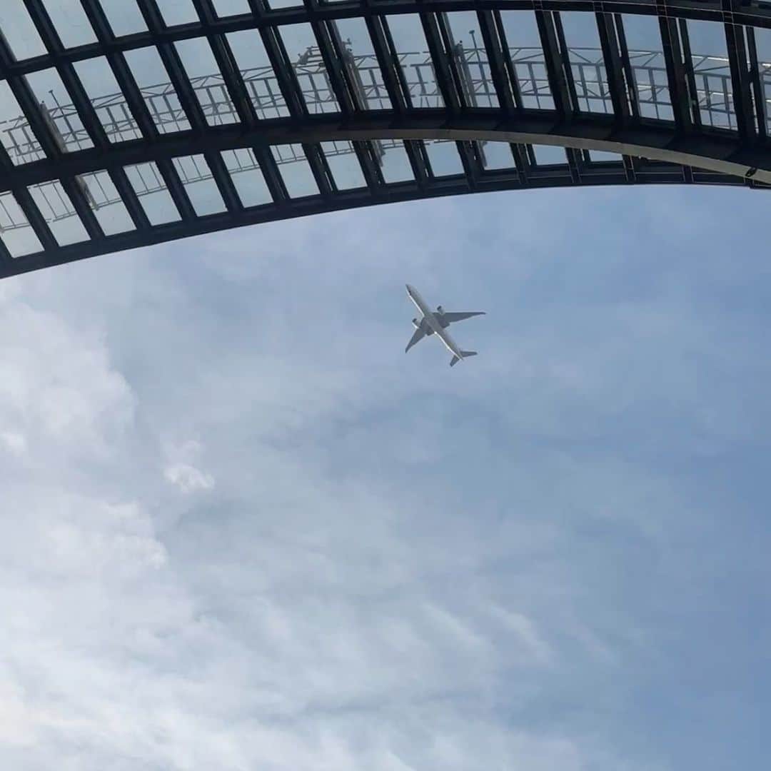 荒谷柚風のインスタグラム：「✈️」