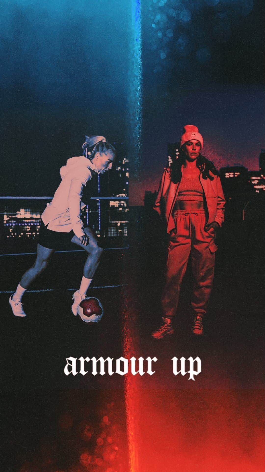 Under Armourのインスタグラム：「. 情熱と冷厳 常に自分を磨く  “ARMOUR UP”  鎧をまとい いざ出陣  #アンダーアーマー  激闘の目撃者になる」