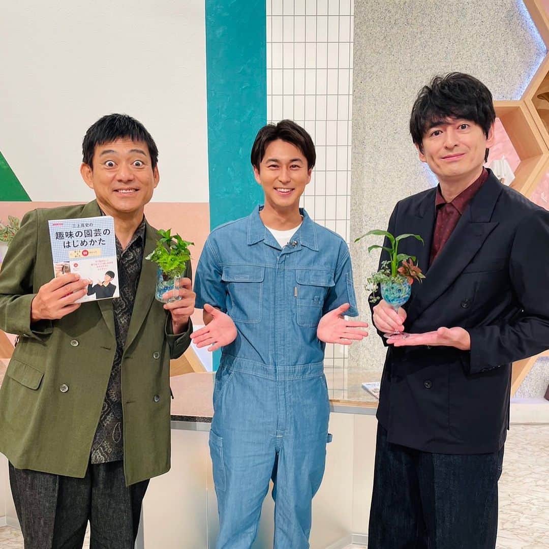 三上真史さんのインスタグラム写真 - (三上真史Instagram)「#あさイチ ご視聴ありがとうございました！  #朝ドラらんまん 8月末に5話ほど佐野吉五郎役で出演いたします。 植物と冒険している身として大好きな素晴らしきらんまんの世界に携われることが大変光栄です。 　 #華丸さん大吉さんありがとうございます」7月14日 20時14分 - engeiouji
