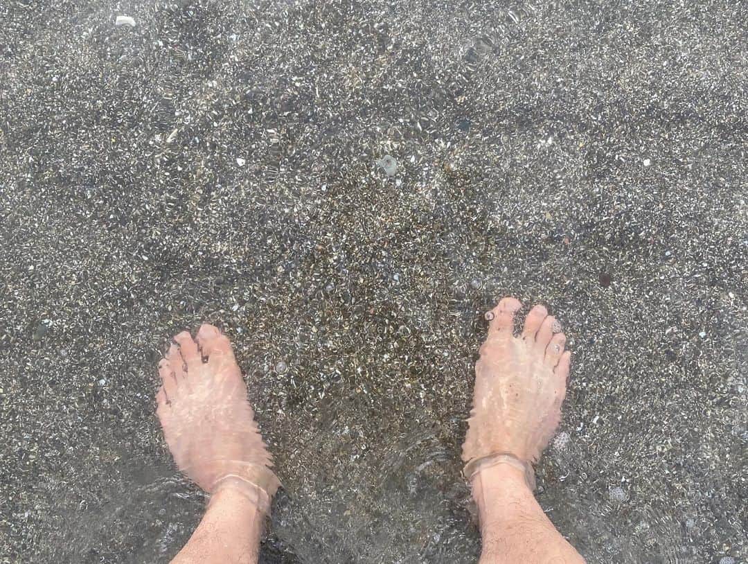 猪野広樹さんのインスタグラム写真 - (猪野広樹Instagram)「久しぶりに海でぼんやりとリフレッシュ」7月14日 20時24分 - hiroki_ino