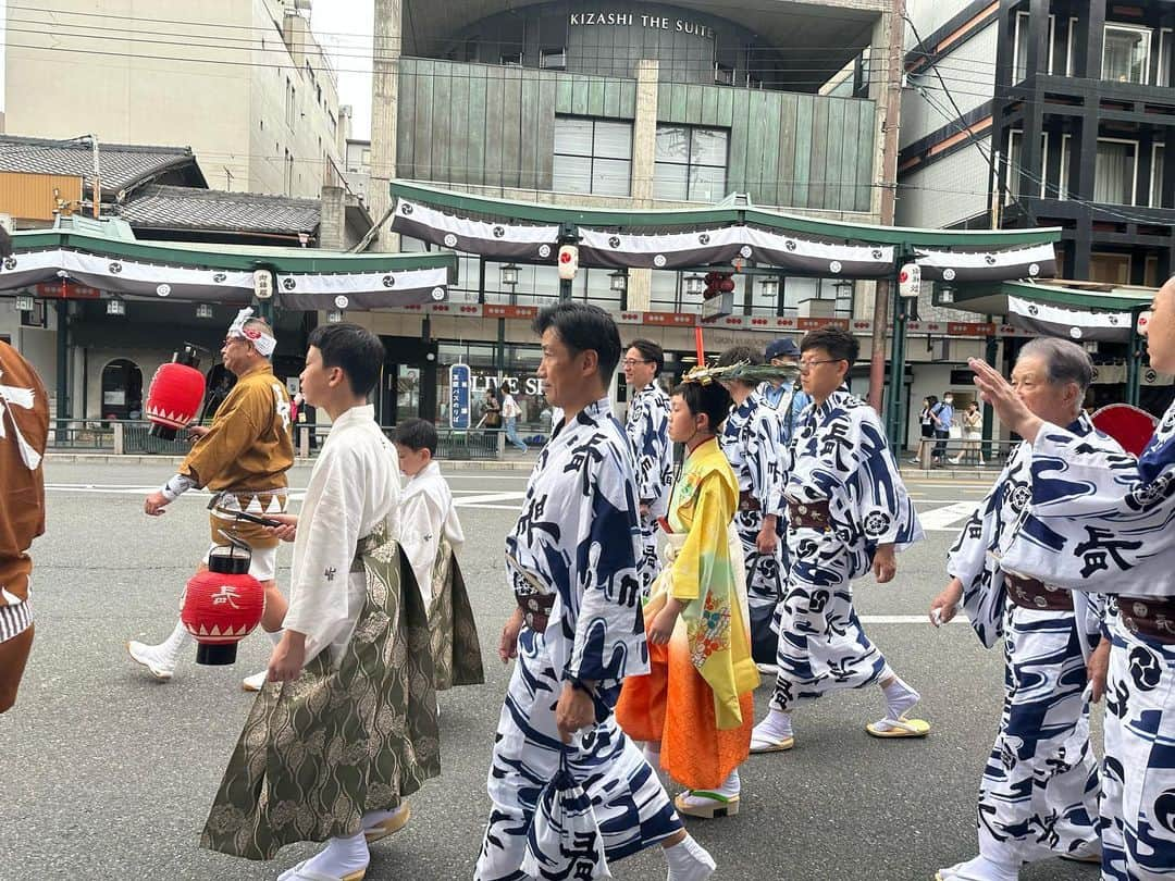 Atsukoさんのインスタグラム写真 - (AtsukoInstagram)「祇園祭　宵々々山 ・ ・ #祇園祭 #祇園祭2023 #kyoto」7月14日 20時29分 - atsuko12