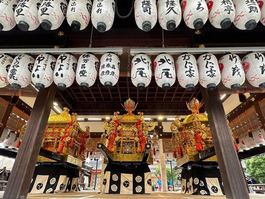 Atsukoさんのインスタグラム写真 - (AtsukoInstagram)「祇園祭　宵々々山 ・ ・ #祇園祭 #祇園祭2023 #kyoto」7月14日 20時29分 - atsuko12