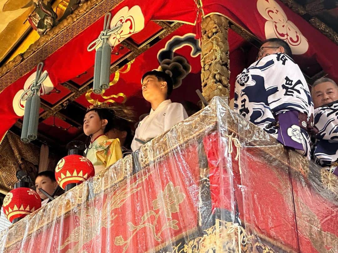 Atsukoのインスタグラム：「祇園祭　宵々々山 ・ ・ #祇園祭 #祇園祭2023 #kyoto」