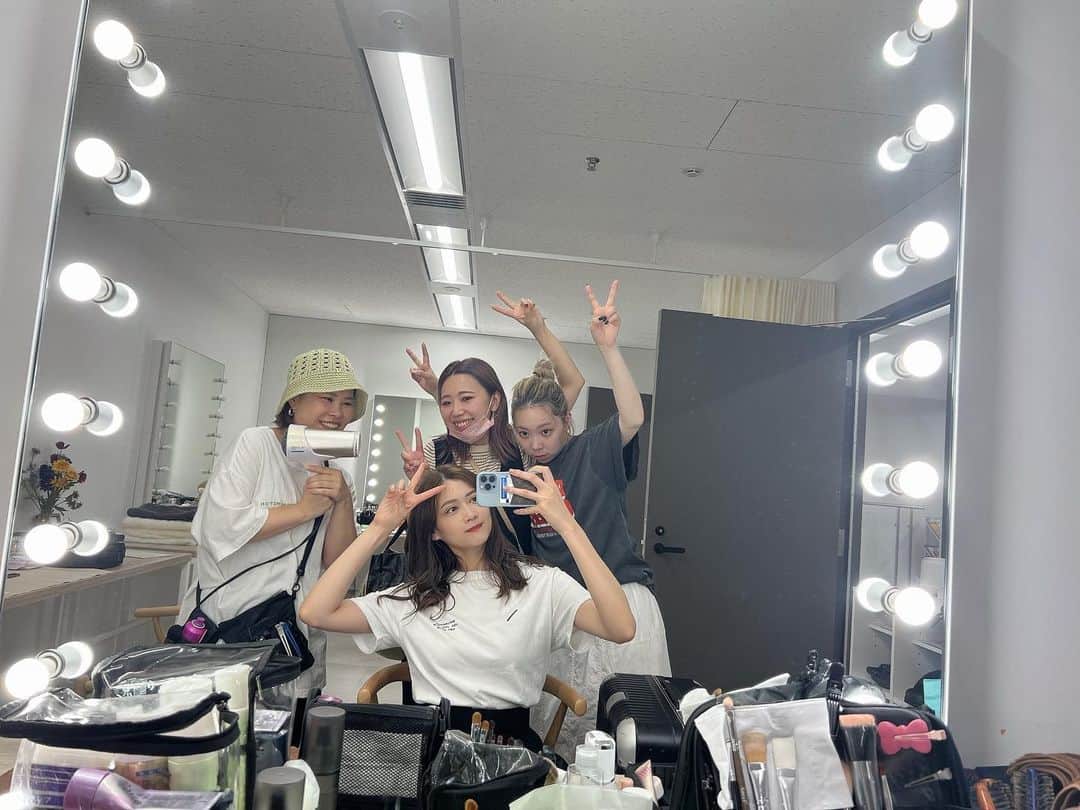 木津レイナのインスタグラム：「⁡ 大好きなスタッフさん達と大好きな友達と いっぱい笑っていっぱい泣いた日🌝🩷🗼」
