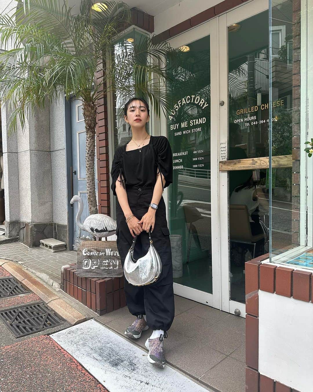 中田クルミのインスタグラム：「1日中美味しいお店行けた❤️」