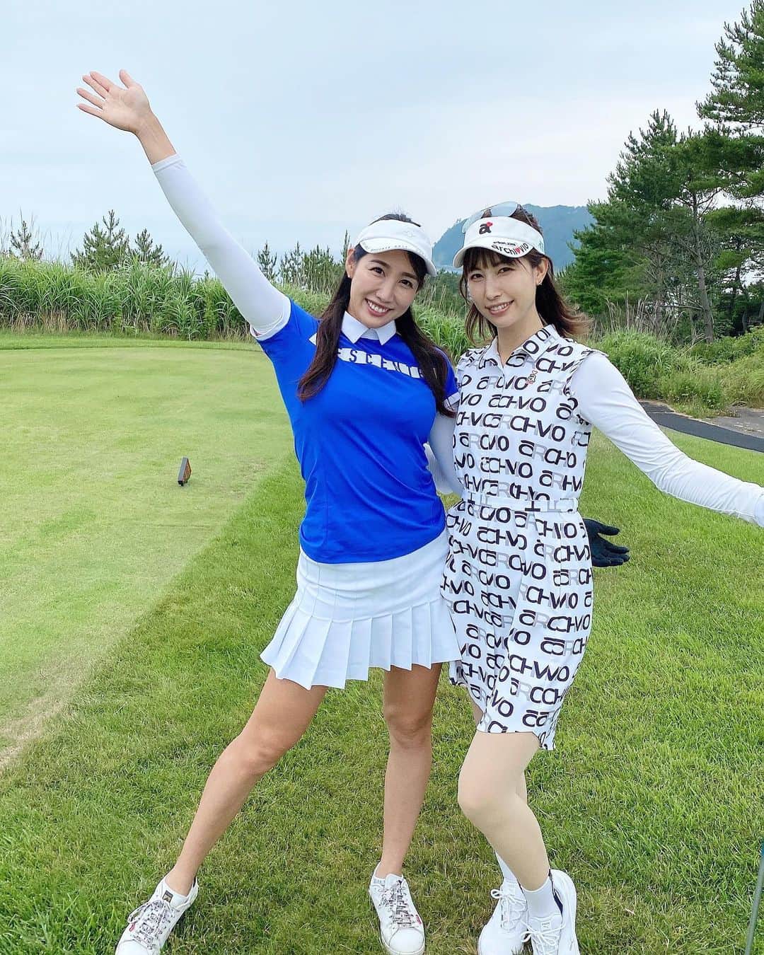 yurieさんのインスタグラム写真 - (yurieInstagram)「ゆうちゃん @yu.u.yonezawa と青森の夏泊ゴルフリンクス ...