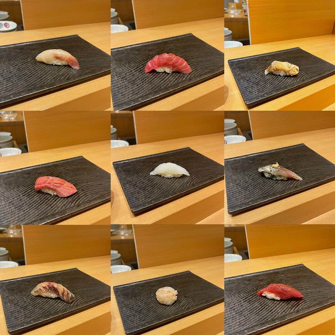 山口瑠璃のインスタグラム：「良いお寿司食べました。」