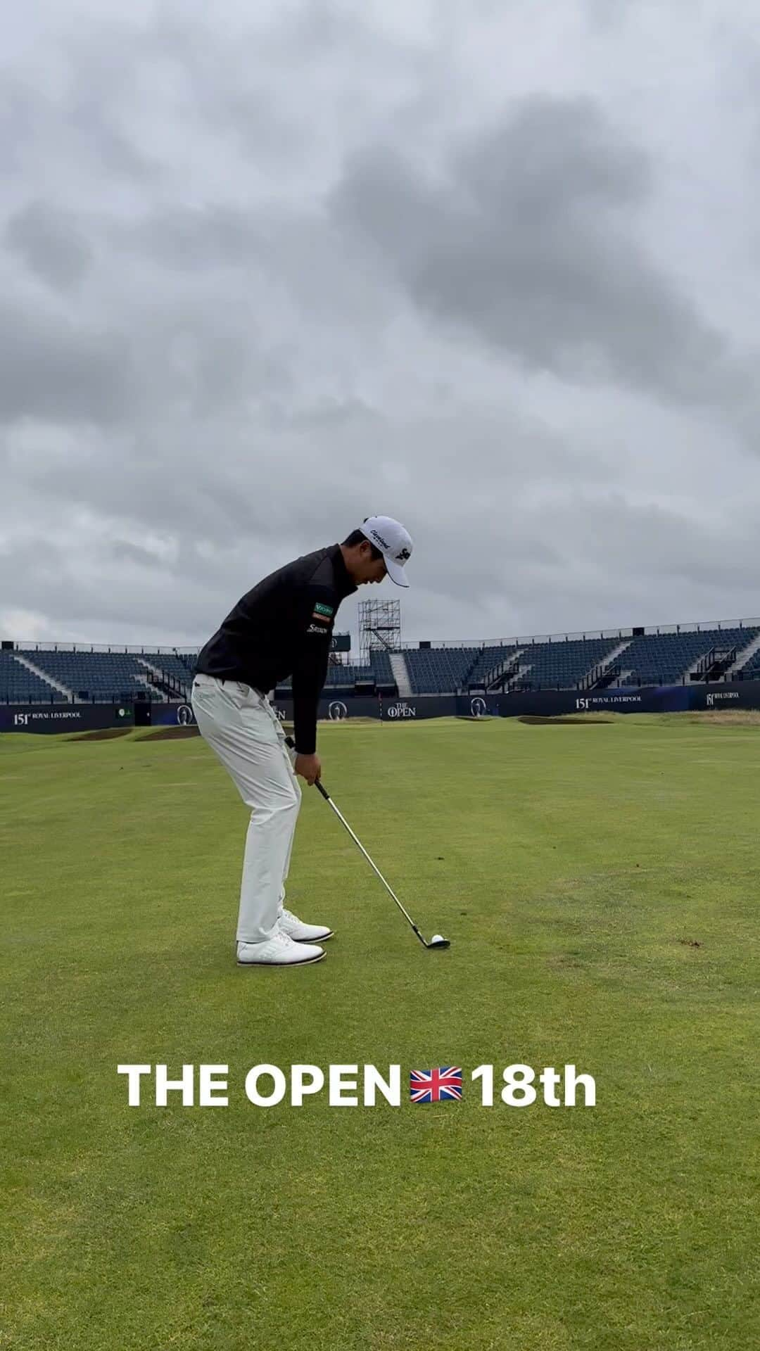 星野陸也のインスタグラム：「最終ホール⛳️ 全英オープン」