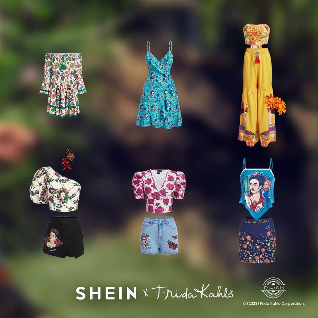SHEINさんのインスタグラム写真 - (SHEINInstagram)「We are all Frida!  Create looks full of art and style with the SHEIN x Frida Kahlo collection. 🎨🌺 Discover fashion that will allow you to express your unique personality and carry the inspiring spirit of Frida with you 🌹  @sheinx__official  🔎16476775 16474153 16322022 16322025 16321389 16332545 16476729 16332500 16474388 16321348 16321807 16332602 16332727 16476460 16151289 16321814 16474157 16224420 16150723 16225089 16150611 16150970 16224651 16001306  🔗:https://shein.shop/ouiwbs6  #SHEINxFridaKahlo #FridaKahlo #SHEIN #SHEINforAll #SHEINX」7月14日 22時30分 - sheinofficial