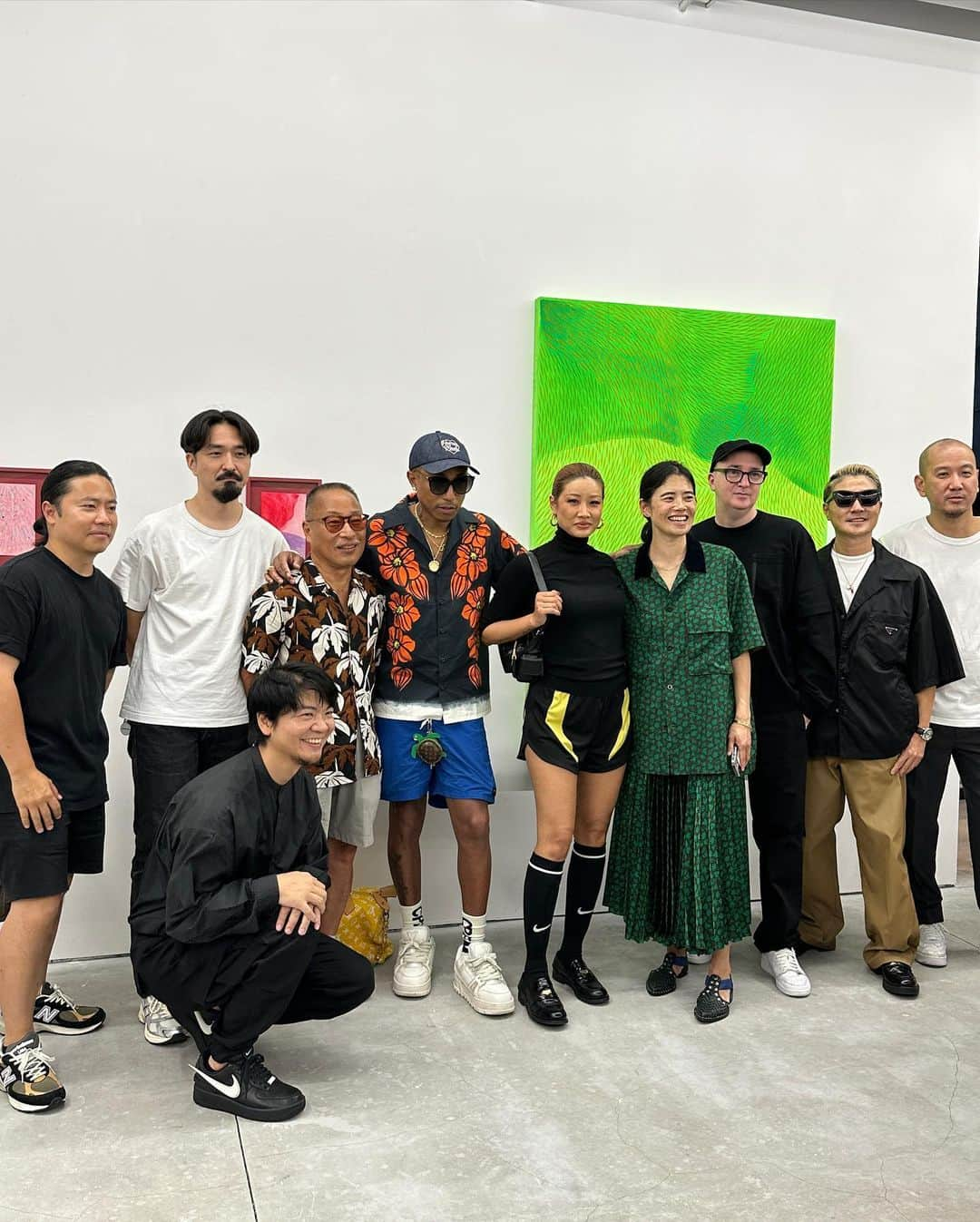 MARISさんのインスタグラム写真 - (MARISInstagram)「with @pharrell 💛 at @nanzukaunderground  @juliachiang  @kaws  photo by @__genya__  #pharrell #pharrellwilliams」7月14日 22時32分 - marristea