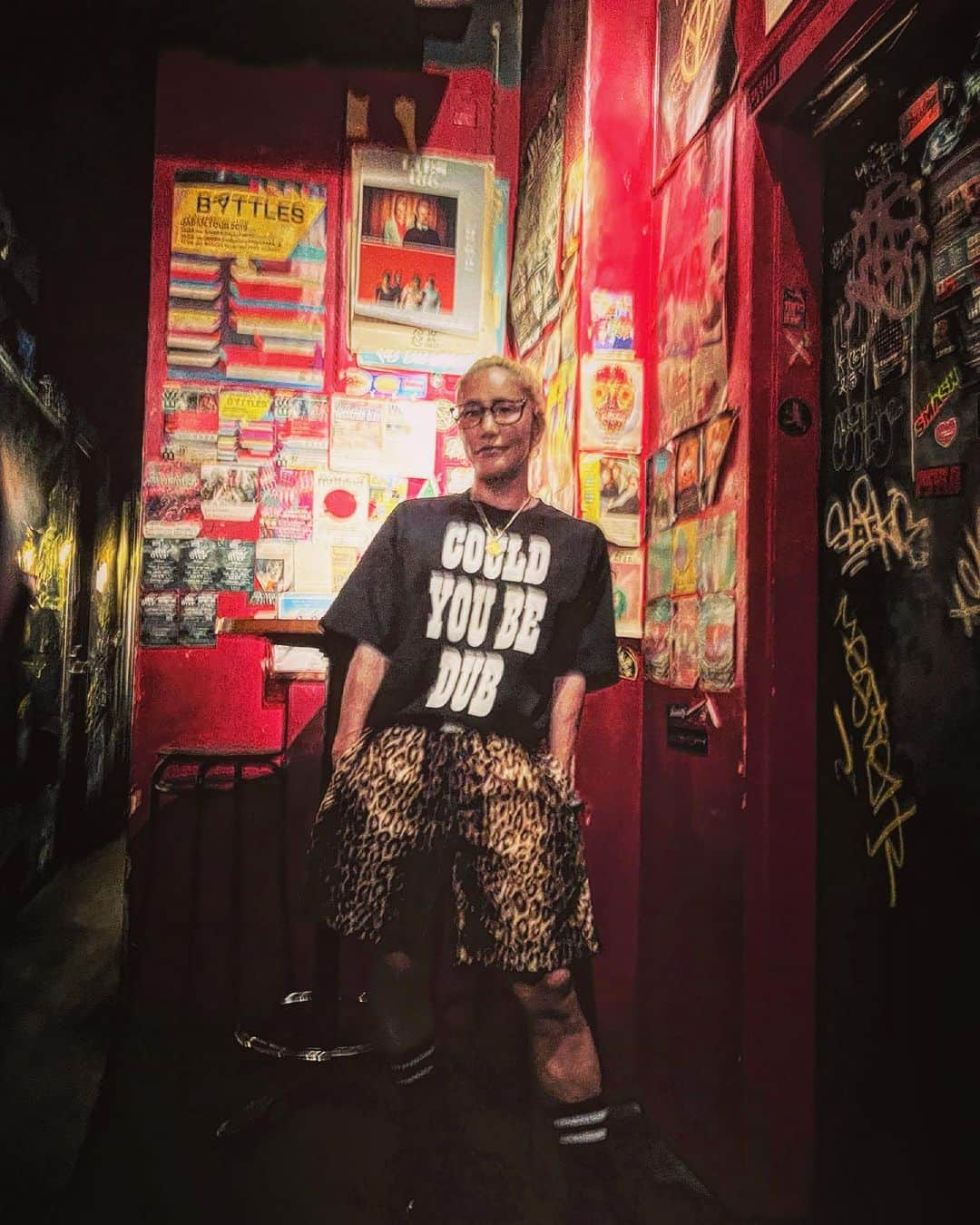 山本美憂さんのインスタグラム写真 - (山本美憂Instagram)「🖤🐆 @beatcafe  @bedwin_official」7月14日 22時42分 - miyuu_krazybeeee