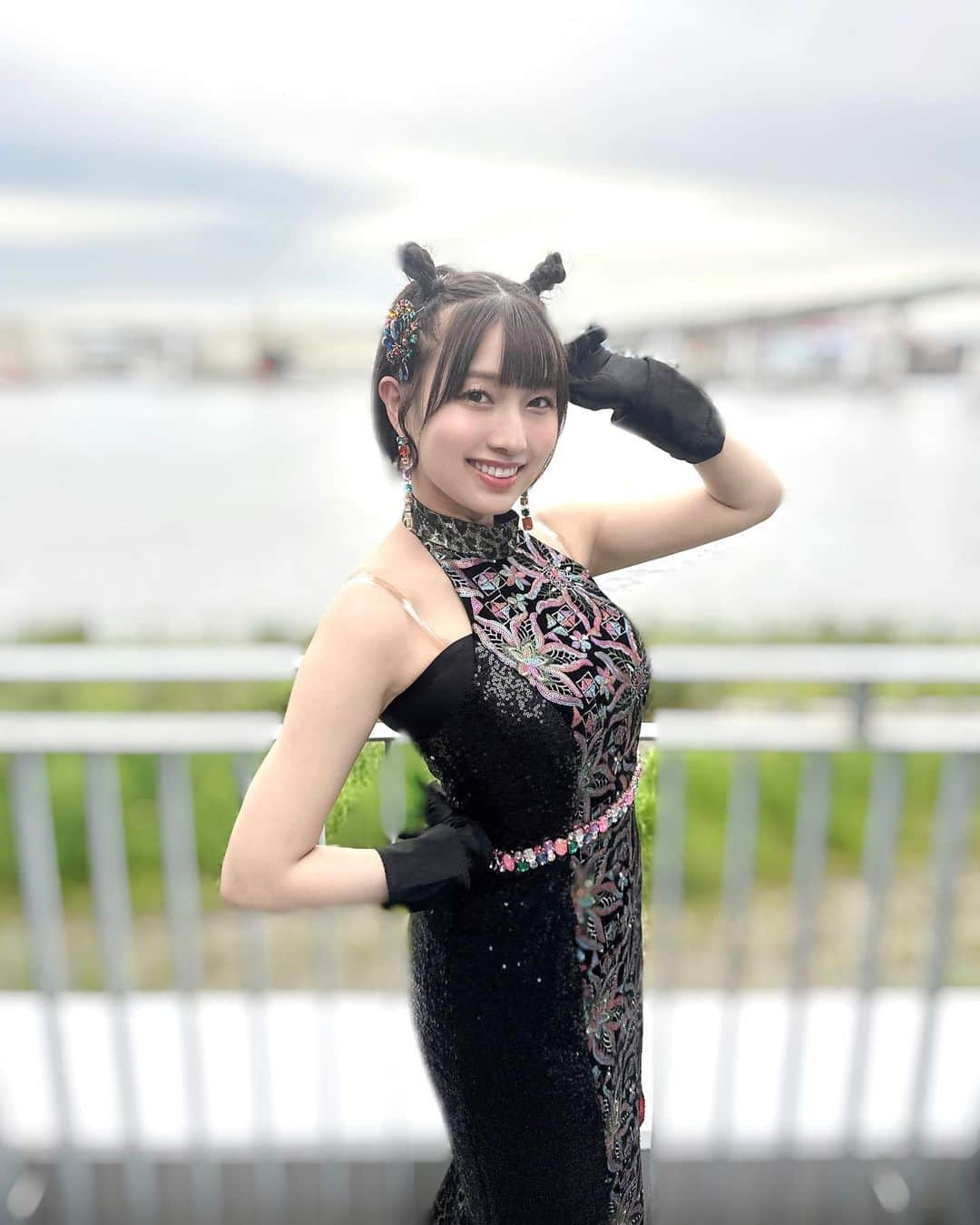 安部若菜さんのインスタグラム写真 - (安部若菜Instagram)「「NMB48 SummerFes2023」  Zeppでのライブ、1日目！ありがとうございました！！  好きな衣装なので、つい色んなロケーションで 写真を撮ってしまいました📷笑  そして、髪型もはしゃいでしまいました💇🏻‍♀️笑  #夏だから #楽しもう  #何枚目が好きですか？」7月14日 22時49分 - _wakapon_