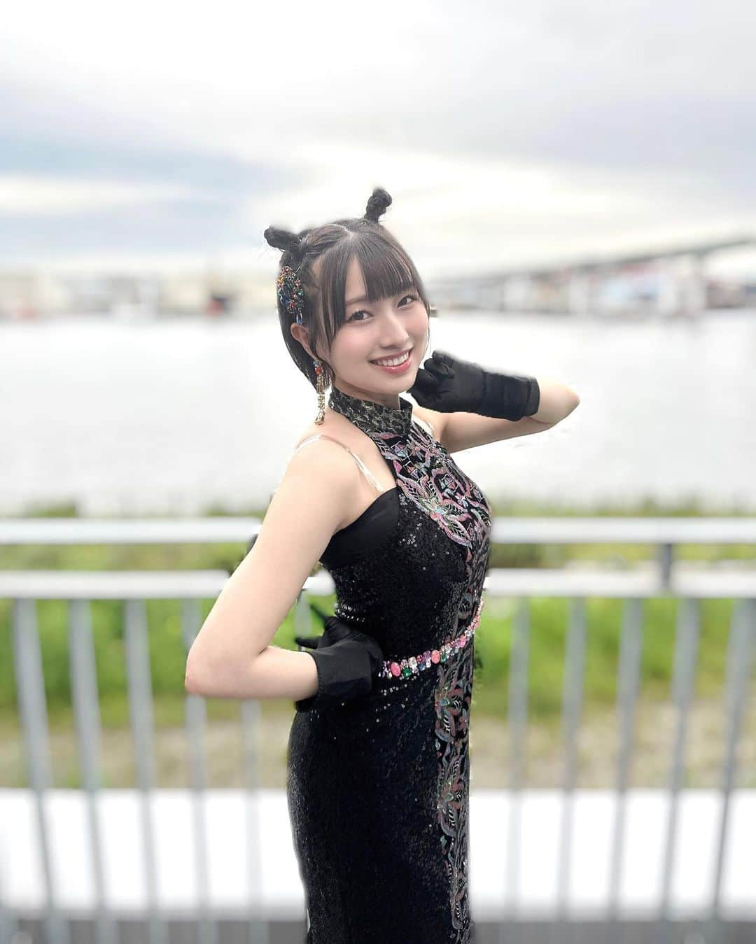 安部若菜さんのインスタグラム写真 - (安部若菜Instagram)「「NMB48 SummerFes2023」  Zeppでのライブ、1日目！ありがとうございました！！  好きな衣装なので、つい色んなロケーションで 写真を撮ってしまいました📷笑  そして、髪型もはしゃいでしまいました💇🏻‍♀️笑  #夏だから #楽しもう  #何枚目が好きですか？」7月14日 22時49分 - _wakapon_