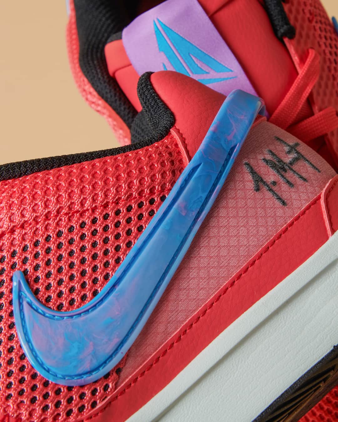 Foot Lockerのインスタグラム：「Ember glow 🔥   The Nike Ja 1 'Fuel' is now available in men's sizing online.」