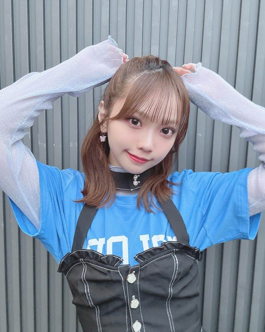 仲村和泉のインスタグラム：「💙🫧 ⁡ ⁡ ⁡ ⁡ ⁡ ⁡ ⁡ ⁡ ⁡ ⁡ ⁡ @SHEIN_Japan #COLORZwithSHEIN2023 クーポンコード[CLZ23] ⁡ ⁡ ⁡ ⁡ #shein #sheinコーデ」