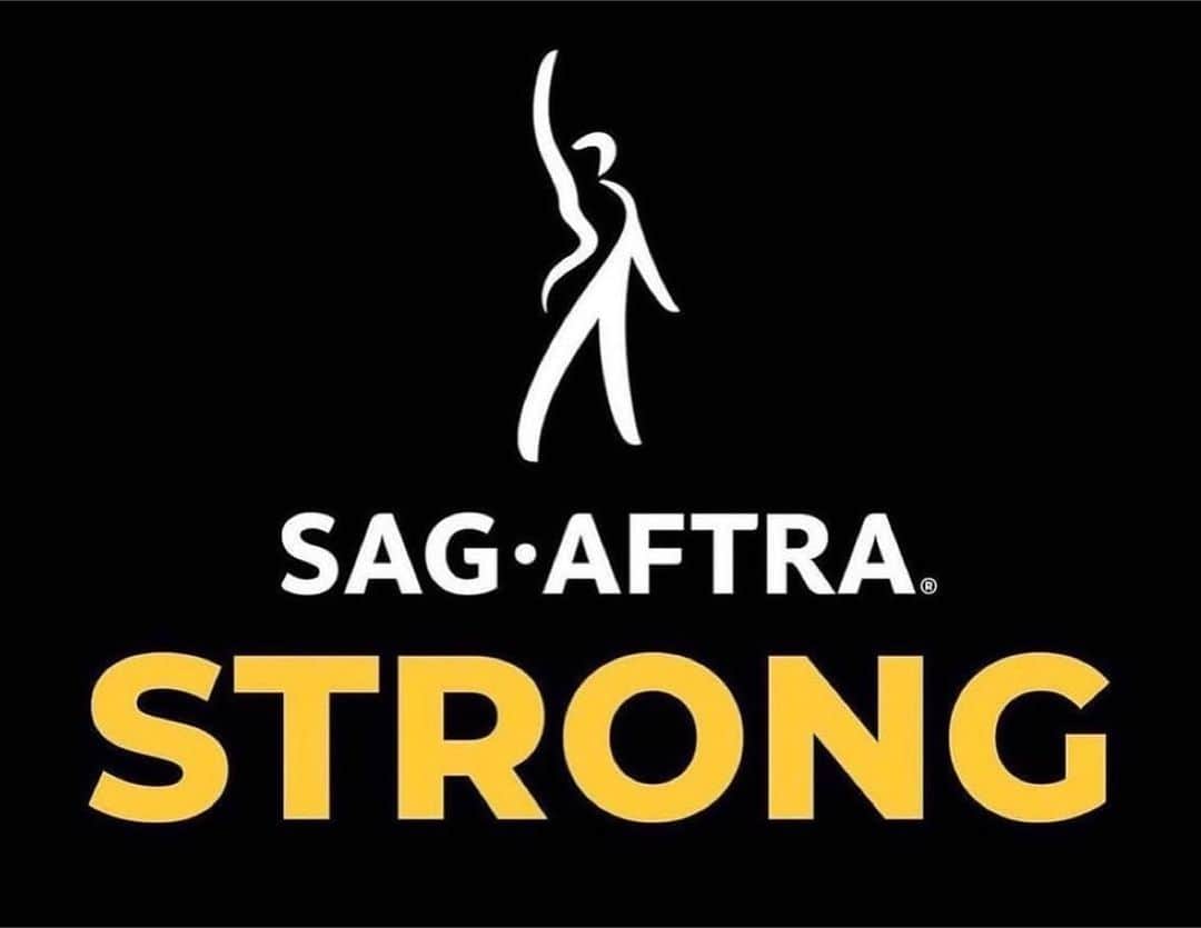 メーガン・ブーンのインスタグラム：「We will not be erased & we cannot be replaced. #unionstrong #sagaftrastrike #sagaftra #sagaftrastrong」