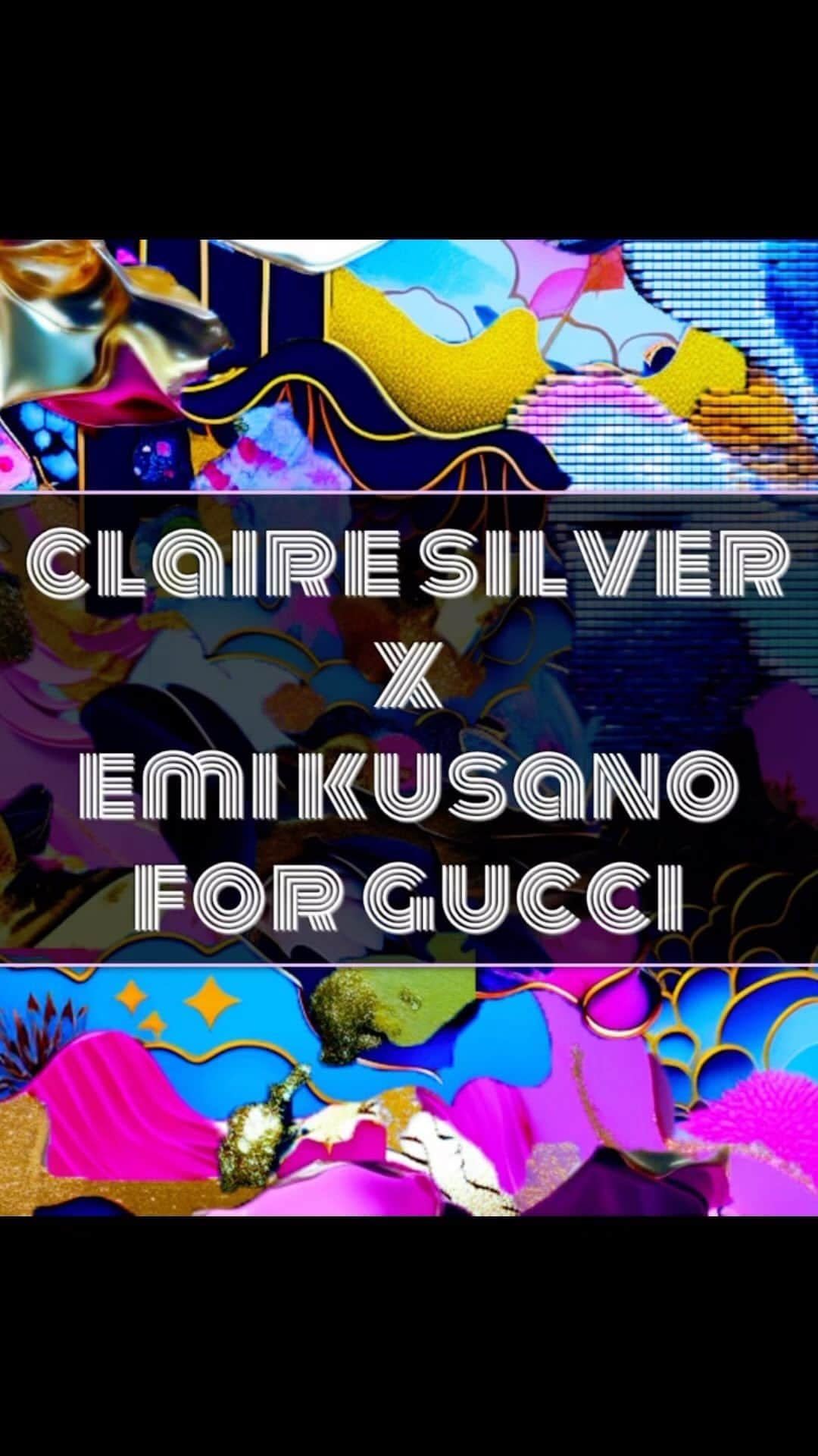 草野絵美のインスタグラム：「💖 We made GUCCI dress with AI 💖 Thrilled to share: a dream has become reality!  Our AI 3D dress, co-created with my mentor @clairesilveraiart , has debuted at “Future Frequencies”, Christie’s and Gucci collaboration. Next up: I’m jetting off to NYC next week!🔥🔥  !!!!重大発表 !!!!! 発表されました....この度、 クリスティーズとグッチがコラボした 「Future Frequencies」にて 匿名AIアーティストClaire Silverと私草野絵美が作った AI 3Dドレスが発表されました...!そんなわけで来週NYいってきます！  世界初のGUCCIのAIドレスです🌸  #digitalfashion #gucci #aiart #aifashion #generativeart」