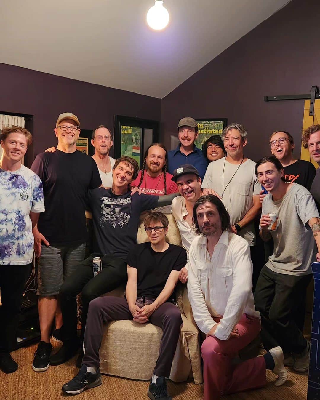 リヴァース・クオモのインスタグラム：「A special thank you to @futureislands and @joycemanorofficial for hopping on to the second leg of our Indie Rock Road Trip. We had a blast and hope to cross paths again soon.」