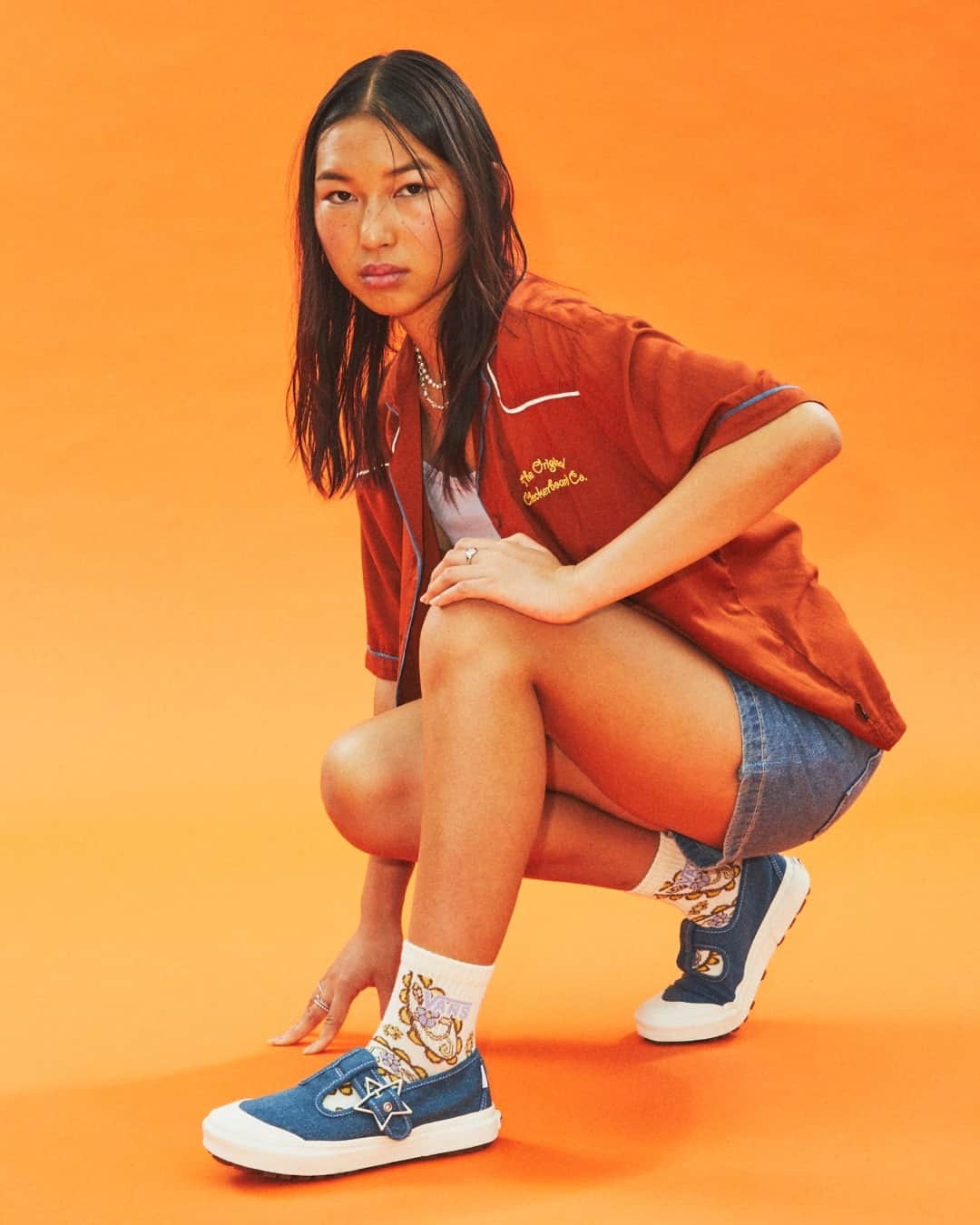 vans girlsのインスタグラム：「Starstruck in the Denim Style 93. Available at the link in bio.」