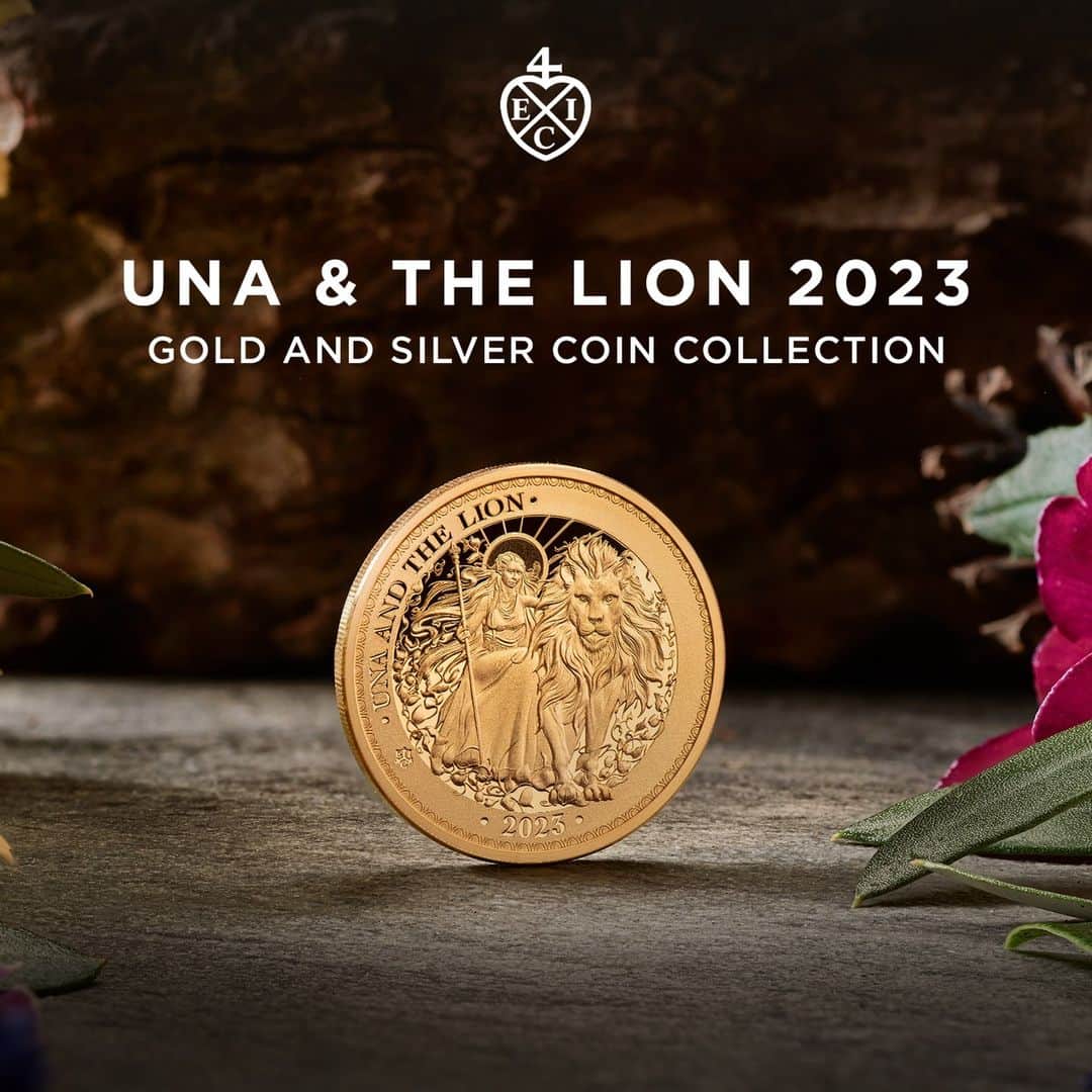 The East India Companyのインスタグラム：「Experience the timeless beauty and majestic allure of these carefully crafted gold and silver coins, paying homage to a legendary tale.  #theeastindiacompany #unaandthelion #una #kingcharles #proofcoin #coin #silver #coins #numismatics #coincollecting #silvercoins #proofcoins #proof #numismatic #goldcoin #gold #bullion #goldbullion」