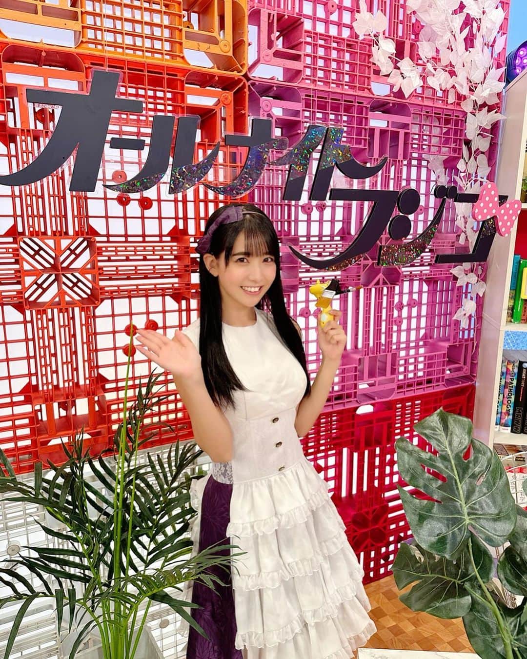 天羽希純のインスタグラム：「出ちゃったのはオールナイトフジコでした💜」