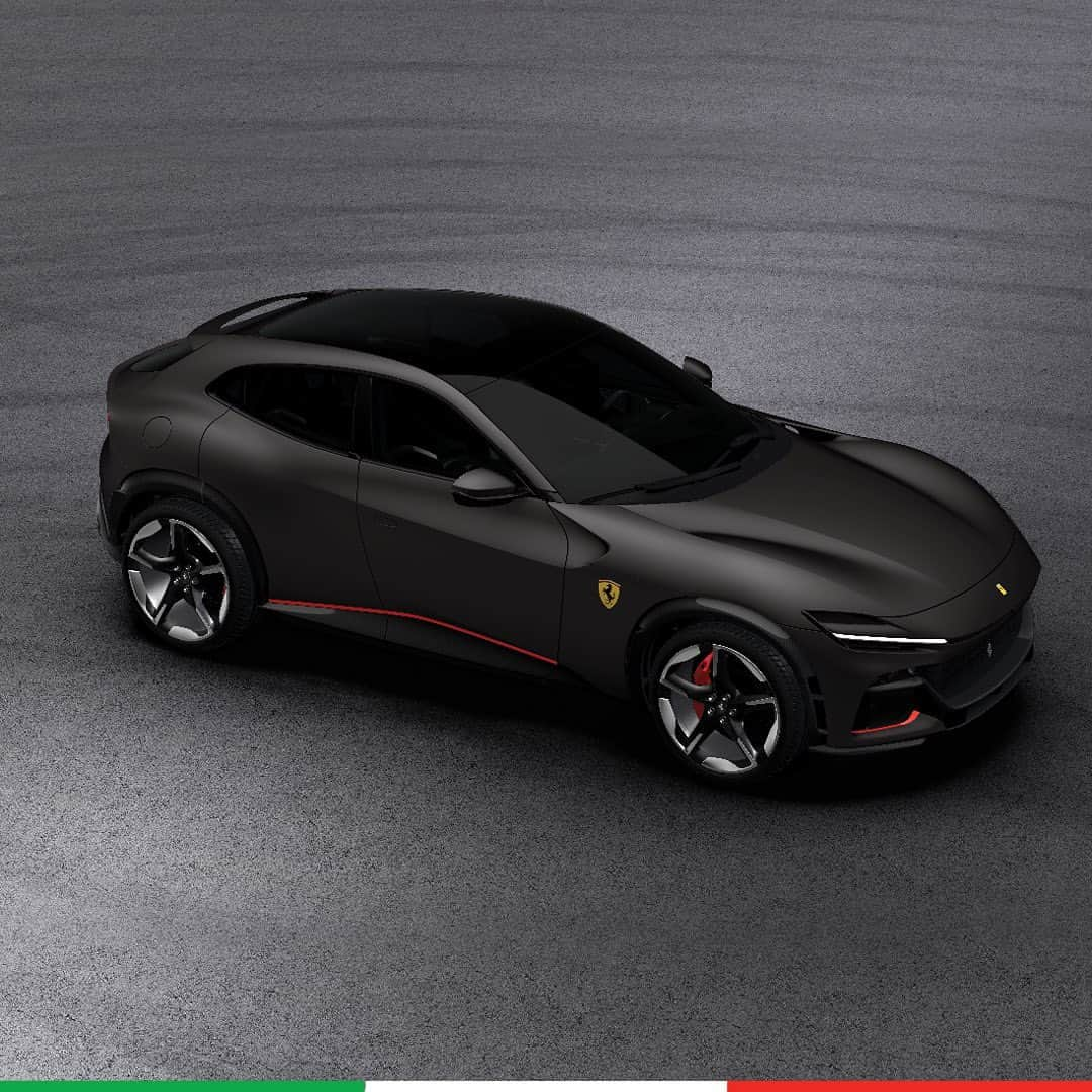 Ferrari USAさんのインスタグラム写真 - (Ferrari USAInstagram)「How would you customize your Ferrari Purosangue? Atelier Ferrari is a special studio for creating a bespoke Ferrari, guided by a team of creative experts. Here are nine #FerrariPurosangue creations from the Atelier team at Ferrari New York.⁣⁣  ⁣⁣ Vote in the comments below for your favorite exterior customizations.⁣⁣  ⁣⁣ #FerrariFriday #Details #Ferrari⁣⁣  ⁣⁣ 1. ROSSO MARANELLO; LIVERY: ARGENTO NURBURGRING⁣⁣ ⁣ 2. BLACK SAPPHIRE⁣⁣ ⁣ 3. VERDE ZELTWEG; LIVERY: DARK AMBER⁣⁣ ⁣ 4. VERDE MASONI OPACO; LIVERY: NERO DS 1250 OPACO, GIALLO MODENA OPACO⁣⁣ ⁣ 5. BLU RAL; LIVERY: BIANCO KING⁣⁣ ⁣ 6. ARGENTO NURBURGRING; LIVERY: BLU ELETTRICO⁣⁣ ⁣ 7. NIGHT BLU MILLE MIGLIA; LIVERY: BIANCO MILLE MIGILIA⁣⁣ ⁣ 8. BIANCO BIRDCAGE OPACO; LIVERY: GIALLO MODENA OPACO⁣⁣ ⁣ 9. GRIGIO SUPERFAST OPACO; LIVERY: ROSSO CORSA OPACO」7月15日 3時52分 - ferrariusa