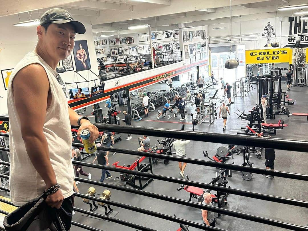 イ・ヒジュンさんのインスタグラム写真 - (イ・ヒジュンInstagram)「Venice beach gym」7月15日 4時15分 - lee.hee.jun