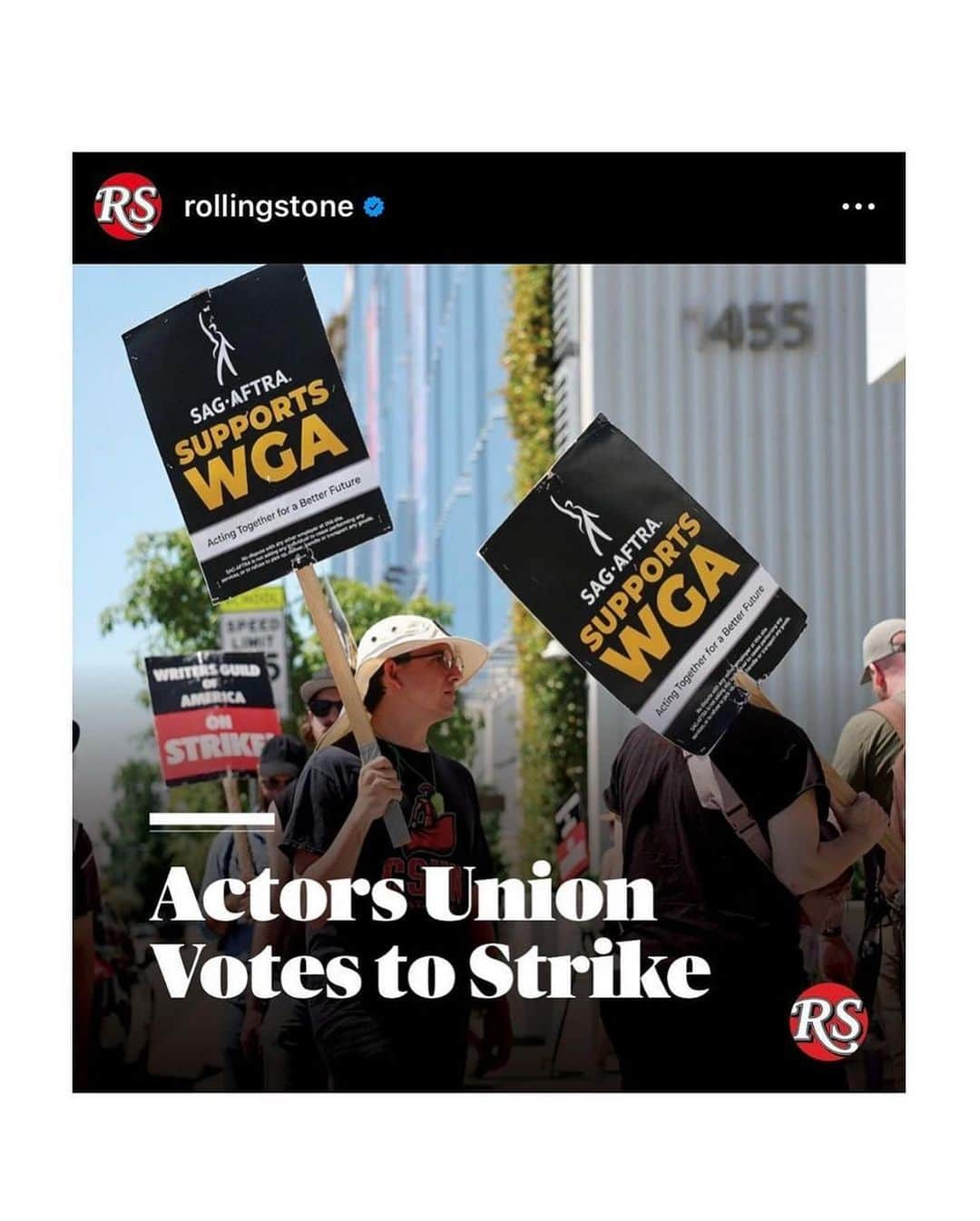 ミア・マエストロさんのインスタグラム写真 - (ミア・マエストロInstagram)「On strike ✊🏽✊ Union Strong #SAGStrike #WGA #SAGAFTRA #SAGAFTRAStrong #SAGAFTRAStrike @sagaftra」7月15日 4時26分 - miamaestro