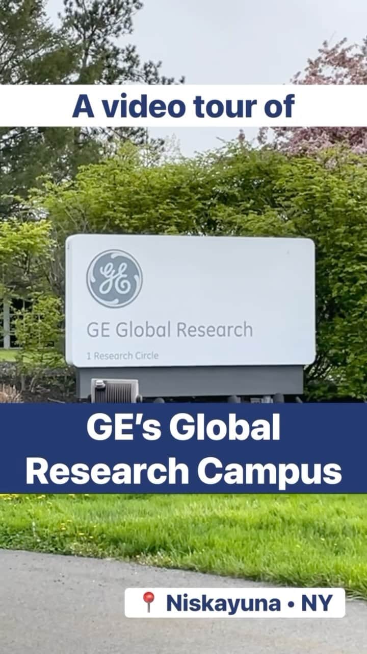 GeneralElectricのインスタグラム：「📍 GE’s Global Research Campus  Curious what a day in the life of a GE Research engineer looks like…walk the halls with us to explore where the innovation happens. #BTS #campustour #STEM」
