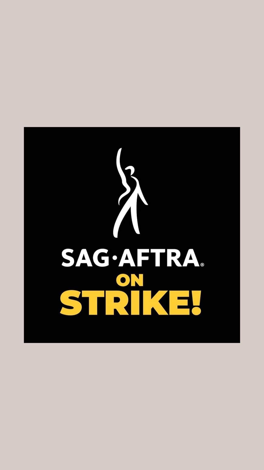 ブリアンナ・ブラウンのインスタグラム：「If you haven’t seen this speech you must.   For all the employees in all of the industries making big corps wealthy while being given lesser and lesser wages and benefits…it is now or never. Before AI replaces most jobs.   This is why we speak up, and when negotiations cease, this is why we strike.   #STRIKE #SAGAFTRASTRONG #LABOR」