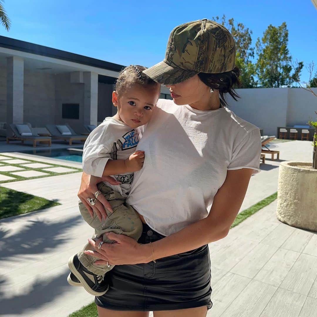 カイリー・ジェンナーのインスタグラム：「my big boy」