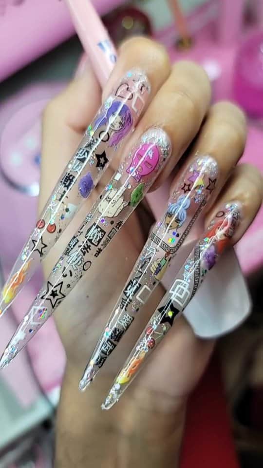 Max Estradaのインスタグラム：「Enailcouture.com new 123go bubble gum gel,  solid glue gel♡ vegan and Hypoallergenic.  Made in America 🇺🇸The moment so many have been waiting for is finally here! Enailcouture.com 123go maximum square is the longest flat boxy square pre made full coverage gel nail in the game. We also dropped xs sculpture square and magical ice hologram stickers☆Enailcouture.com 123go 5XL Coffin nails are the longest full coverage pre made gel nails in the world. They are EVERYTHING, made in America.Enailcouture.com new product drop ♡!~ 123go diy gel and our new charm nail stickers 😍Enailcouture.com made in American ♡!~Enailcouture.com 123go pre made gel nails are the game changer !~ perfect nails every time with no smells or dust!~ long lasting and easy removal , made in America! Enailcouture.com  #ネイル #nailpolish #nailswag #nailaddict #nailfashion #nailartheaven #nails2inspire #nailsofinstagram #instanails #naillife #nailporn #gelnails #gelpolish #stilettonails #nailaddict #nail #💅🏻 #nailtech#nailsonfleek #nailartwow #네일아트 #nails #nailart #notd #makeup #젤네일  #glamnails #nailcolor  #nailsalon #nailsdid #nailsoftheday Enailcouture.com」
