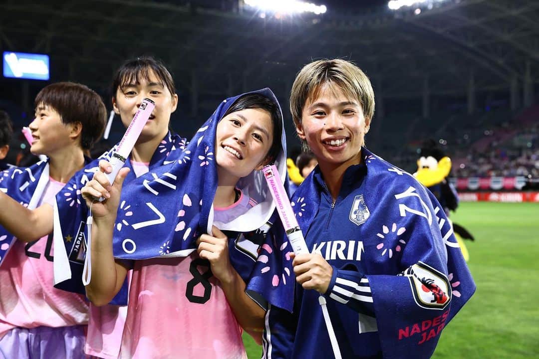 猶本光のインスタグラム：「応援ありがとうございました！ 🇳🇿🇦🇺にも、たくさんパワー送ってください🙏  #なでしこジャパン ©︎JFA」