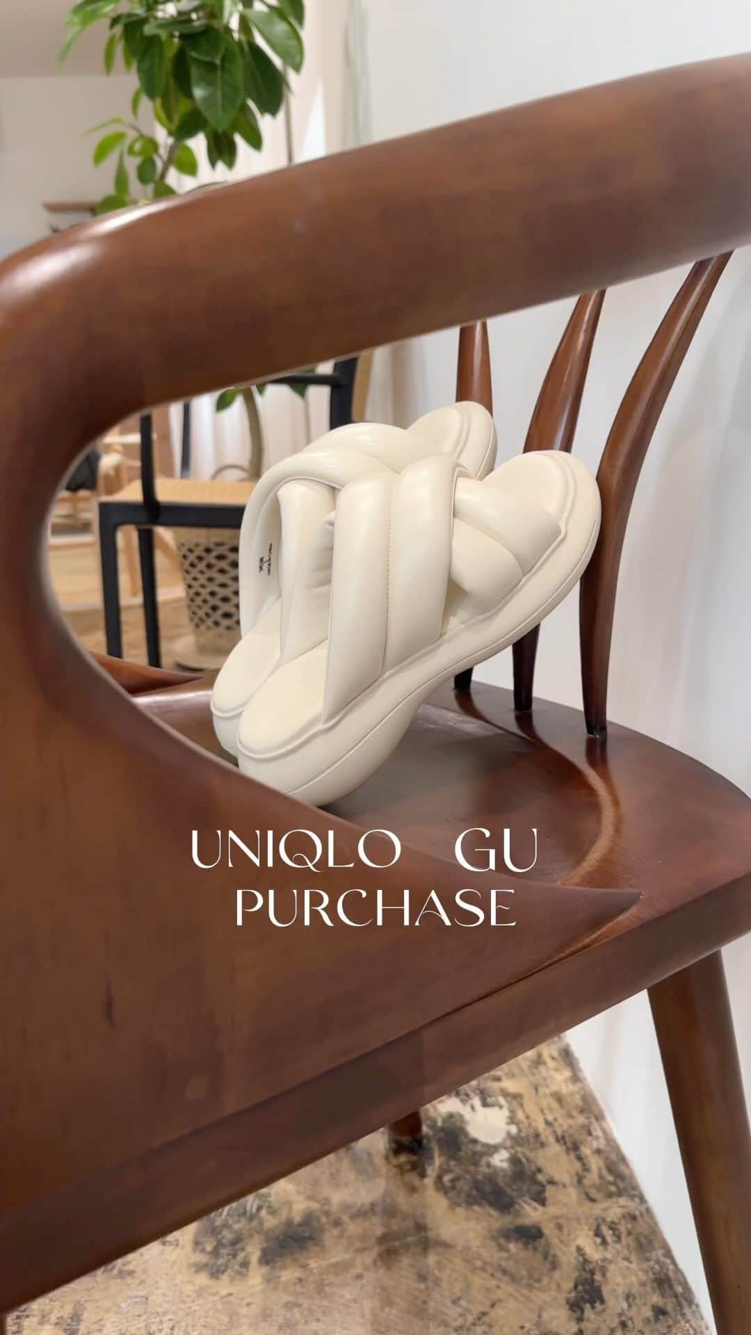 kannnaのインスタグラム：「UNIQLOとGUのこの前買ったもの♡ 夏アイテムと秋アイテム！ 両方可愛くて大満足😗✌🏻  #UNIQLO #uniqloコーデ #uniqlo #ユニクロ  #gu #guコーデ #ジーユー」