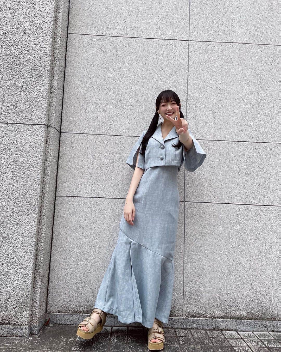 石田千穂のインスタグラム：「ふくちゃんにポーズ色々つっこまれて、笑い我慢するの必死でした。笑」