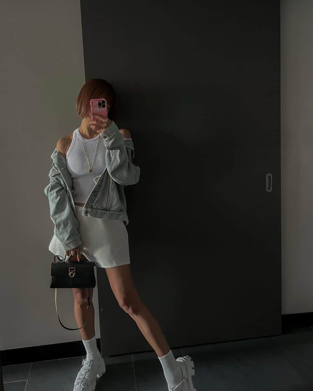紺谷みえこのインスタグラム：「カジュアルな気分だった日。」