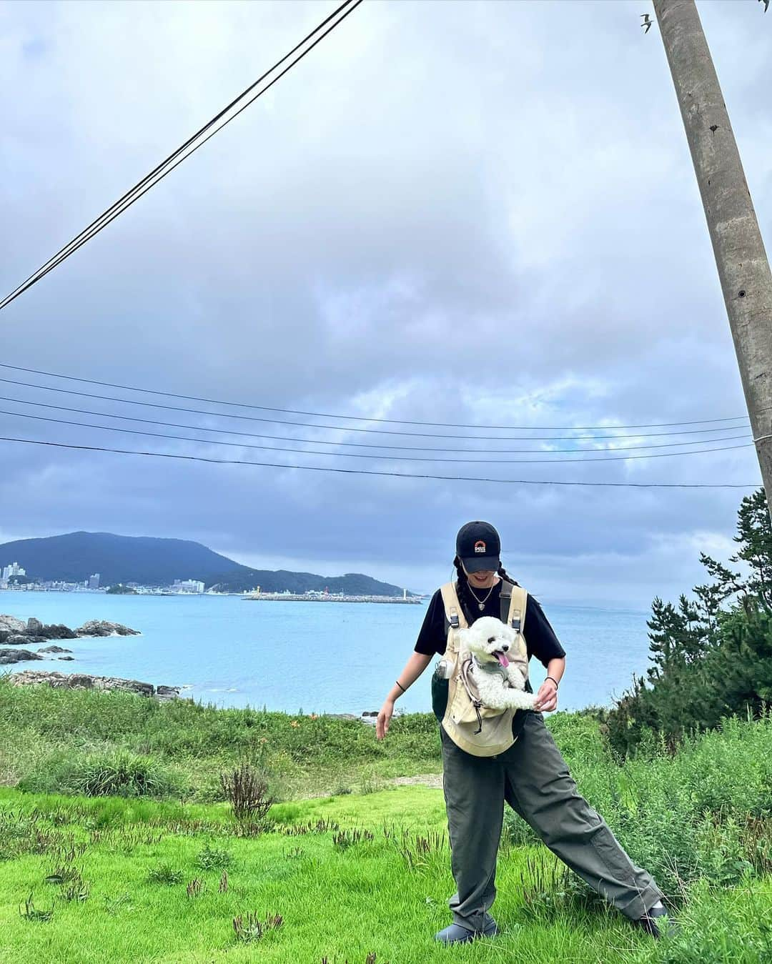 チョン・ウンジさんのインスタグラム写真 - (チョン・ウンジInstagram)「🌊🫛😛」7月15日 20時49分 - artist_eunji