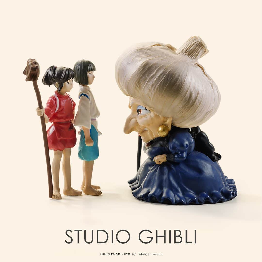 田中達也のインスタグラム：「⠀ Studio Ghibli Selection ⠀ #君たちはどう生きるか 公開を記念してジブリをテーマにした 写真を集めました。 ⠀」