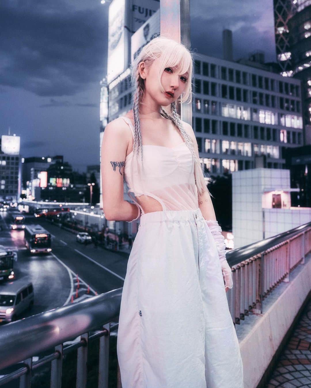 苺りなはむのインスタグラム：「🤍🤍🤍」