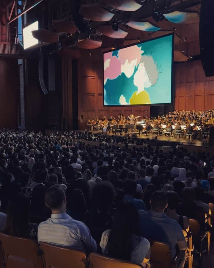 久石譲のインスタグラム：「Passionate in Wolf Trap.  @wolf_trap @natsymphonydc @washingtonchorus @camimusic_ny @fifthseason @janetcstodd @kylepudenz @maifujisawasinger   #nausicaaofthevalleyofthewind #kikisdeliveryserviceart  #princessmononoke #thewindrises #ponyoonthecliffbythesea #castleinthesky  #porcorosso #howlsmovingcastle #spiritedaway  #myneighbortotoro #joehisaishiconcert #concert  #music #studioghibli」